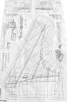 Complete scale drawing of Chickering & Sons parlor grand 17,944